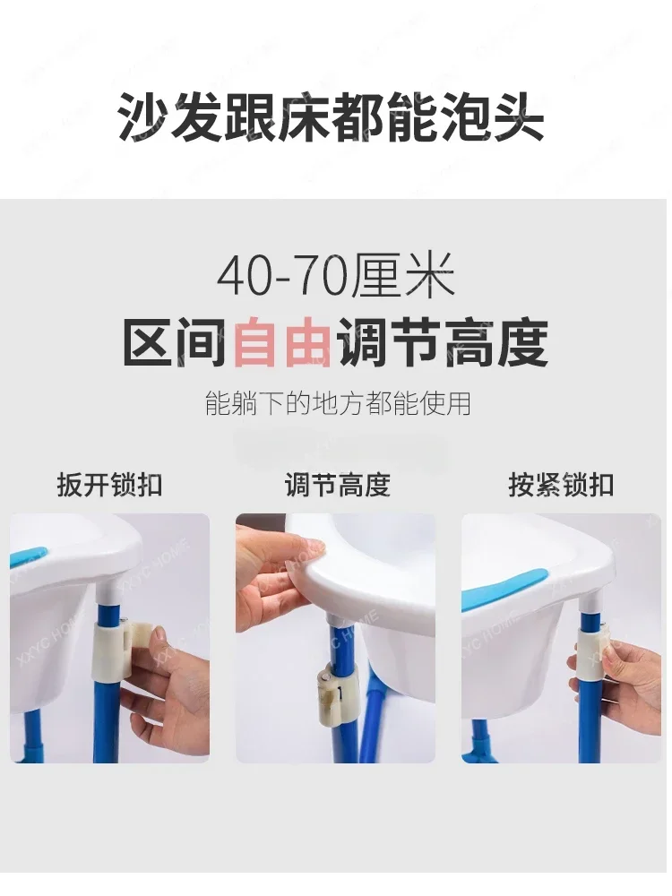 المحمولة الطب الصيني دوران المياه سبا حوض الشعر رئيس العلاج الملحقات المنزلية المحمولة #4