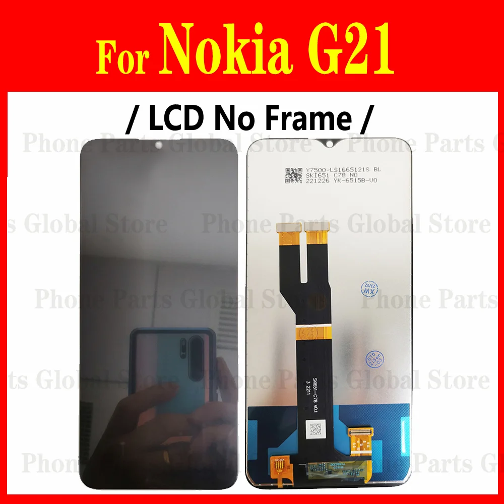 For Nokia G10 G20 LCD Display G11 Plus G21 G22 G50 G60 G300 G400 Screen Touch Digitizer Assembly Replacement With Frame TA-1334