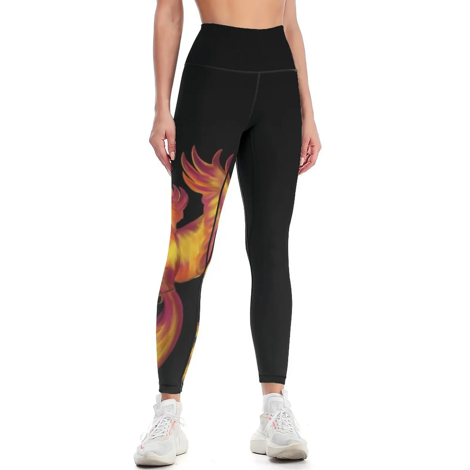 

Phoenix Leggings flared sports woman gym Female legging pants Womens Leggings