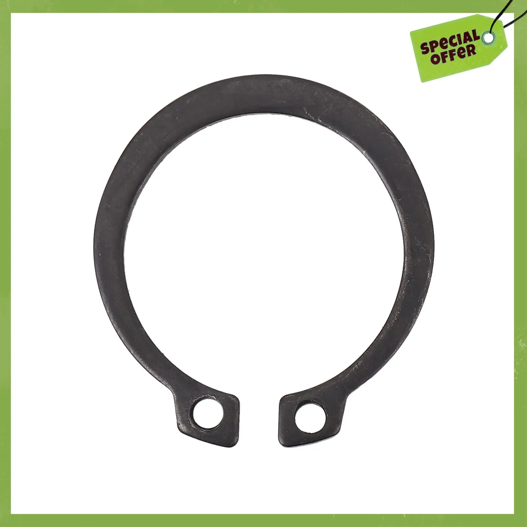 ABGP-300 قطعة C-مقاطع حلقة المفاجئة الخارجية غسالة سوداء الأجهزة Cir كليب الاحتفاظ حلقة مجموعة لل السحابات الصناعية 18 أحجام