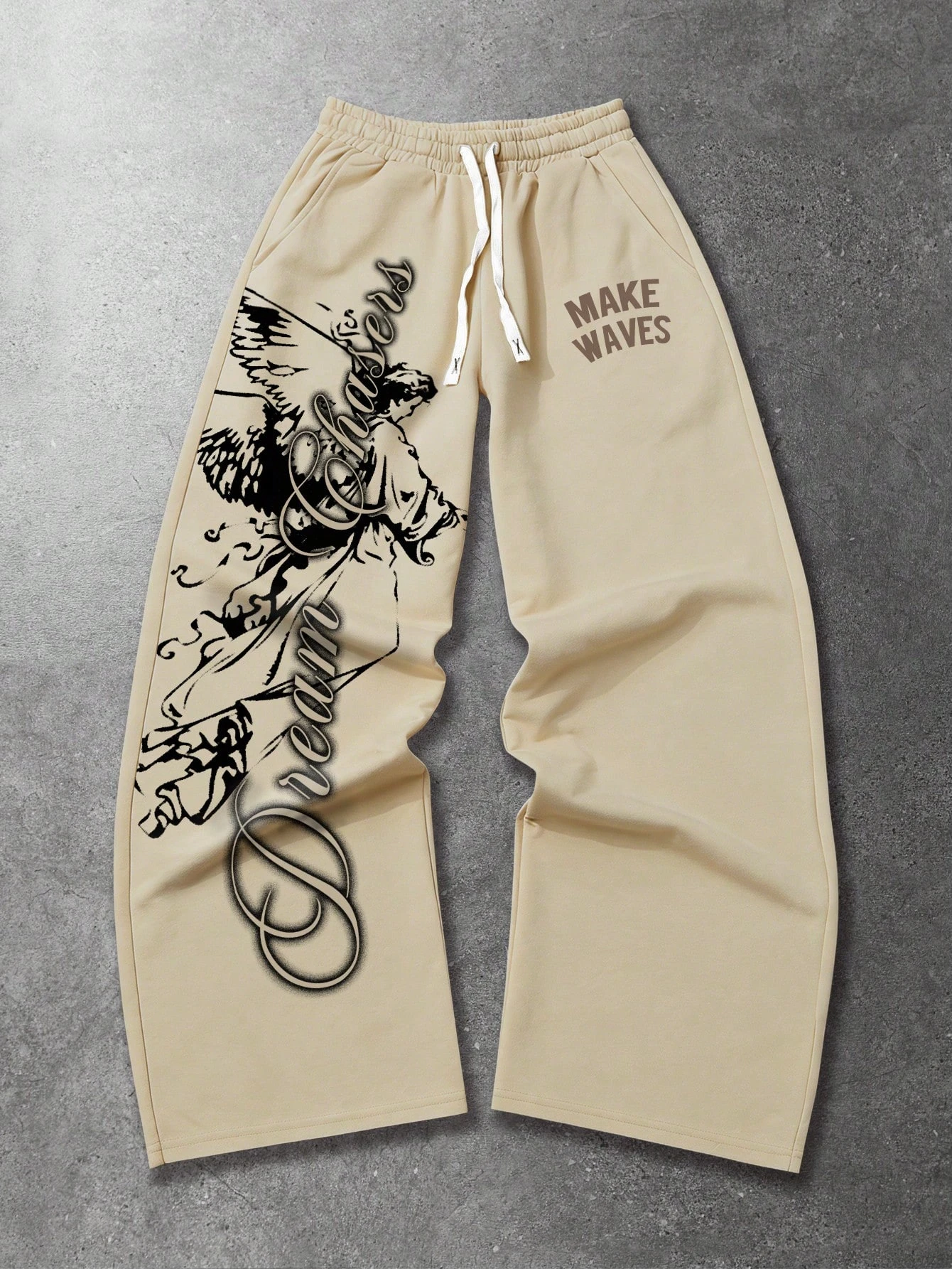 Harajuku Vintage Casual Bottoms Quick Dry Classic East Asian Dragon Red Leaf Pagoda Scenery Print Basic Training Jogginghose für Kinder – Detail 13