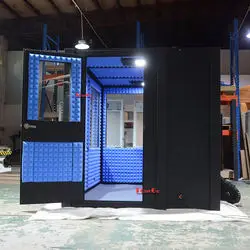 Cabine à prova de som de trabalho privado Hooqu Office Pod Gravação Isolamento Cabine de estúdio vocal à prova de som