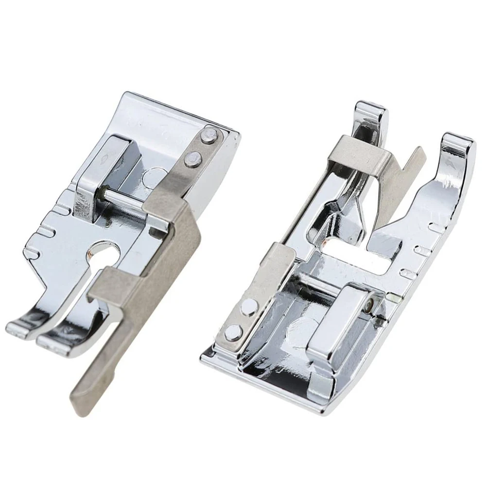 Sewing Machine Presser Foot 1/4 inch Quilting Patchwork Foot Stitch in Ditch Foot and Overcast Presser Foot for Most Low Shank