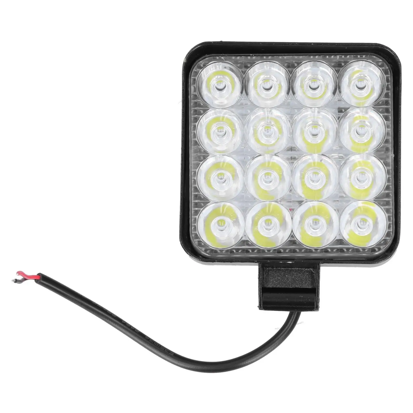 Lampa robocza LED 48W 2000LM 6000k kwadratowe reflektory do białego światła IP68 wodoodporna uniwersalna stylizacja samochodu