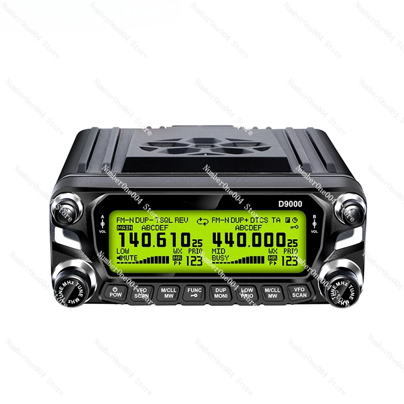 Suitable ForHF Ham Two Way Transceiver, D9000, 50W, UHF, VHF, 136-174,400-520MHz Zastone-Car Radio Station Walkie Talkie