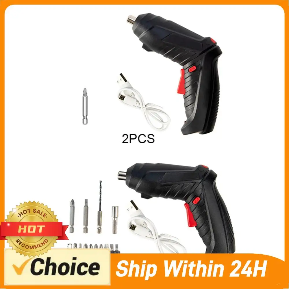 

Набор электрических отверток 3,6 В: Мощная ударная дрель-шуруповерт, перезаряжаемая портативная мини-электродрель, электроинструмент