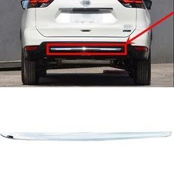 For Nissan X-Trail Rogue T33 2021 2022 ABS Chrome Tailgate Bumper Spoiler Protector Bumper Cover Trim Car Accessories