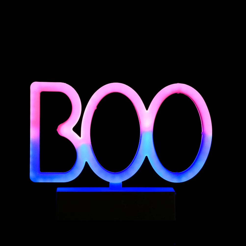 

Decoration Neon Bedside Light Accessories LED Lamp Night Festival Halloween Table
