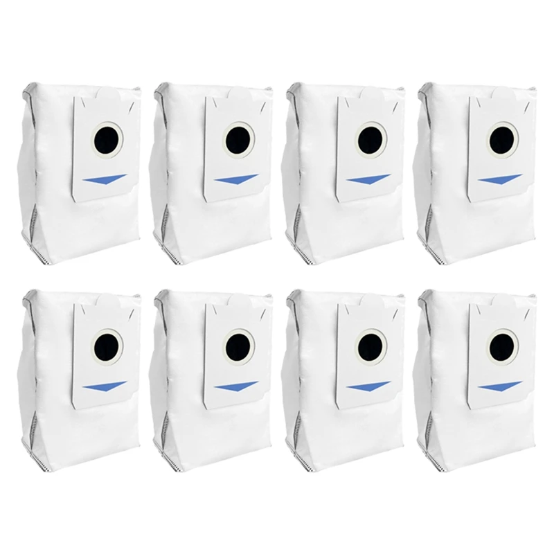 AC66 8 pièces sac à poussière pour Ecovacs Deebot X5 PRO/ X5 MAX/X5/X2S robot aspirateur remplacer les pièces de rechange poubelles sacs à poussière