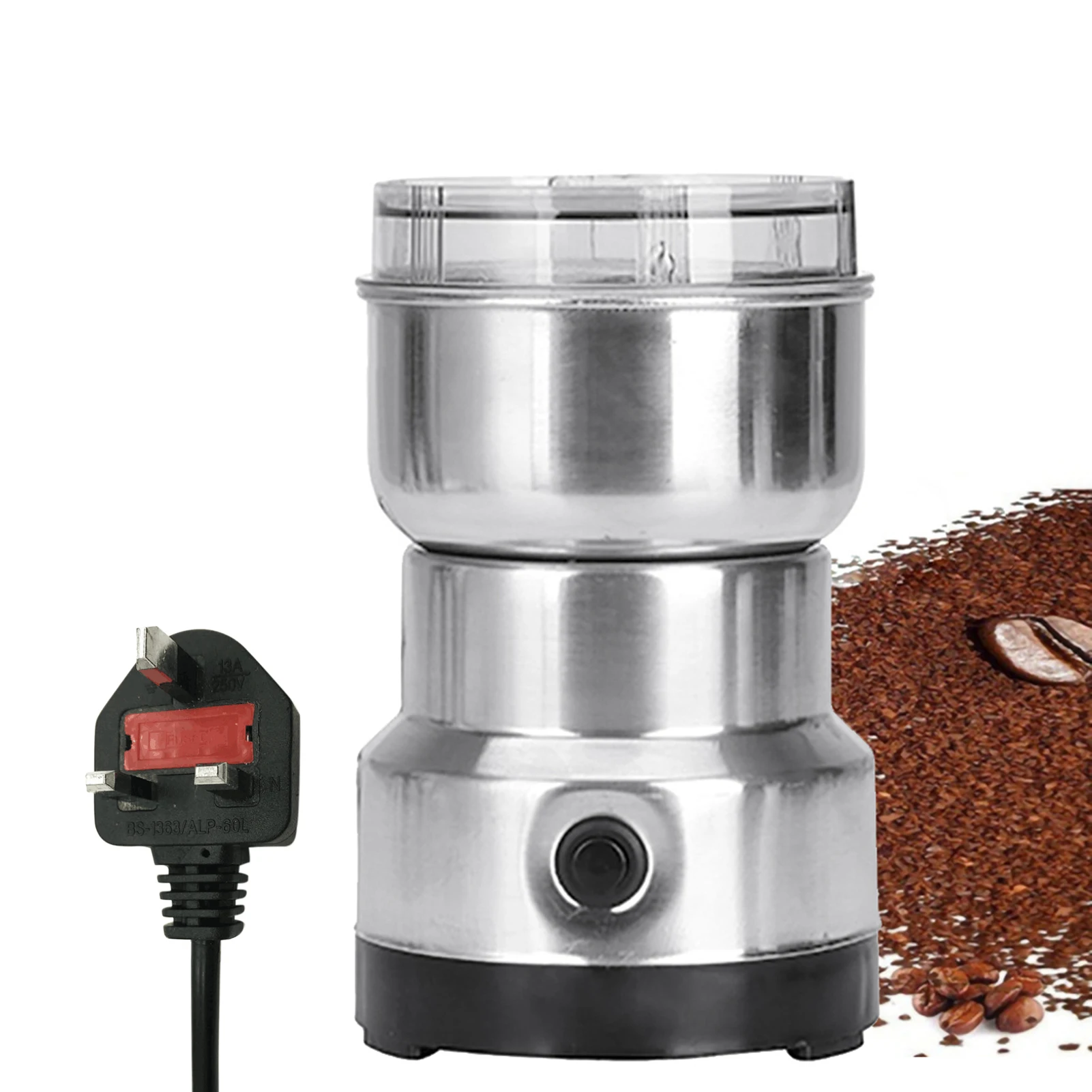 Multifunction Stainless Steel Smash Machine Electric Cereals Grain Grinder Mill Spice Herbs Pulverizer Grinding Machine Tool