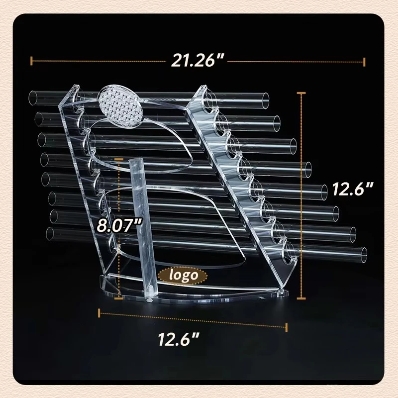 STAR LINKUP 432Hz Perfect Sound Crystal Singing Harp With Case & Accessories for Sound Healing Meditation