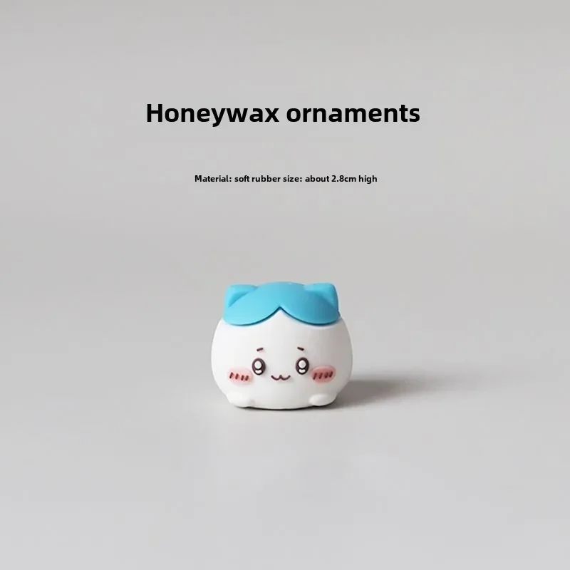 Chiikawa 3D Sculpture en plastique petite décoration de maison Portable mignon Mini ornement de bureau jouets soulagement du Stress cadeaux d'anniversaire nouveau