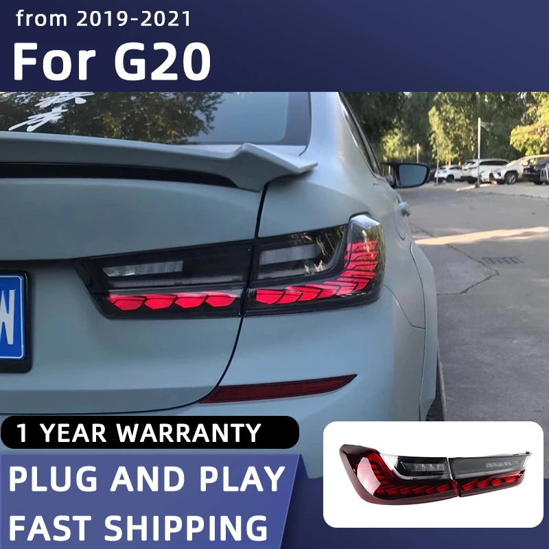 

Car Styling Taillights for G20 LED Tail Light 2019-2021 G28 LED Tail Light GTS Design 320i 325i Lamp DRL Rear Turn Signal Autom