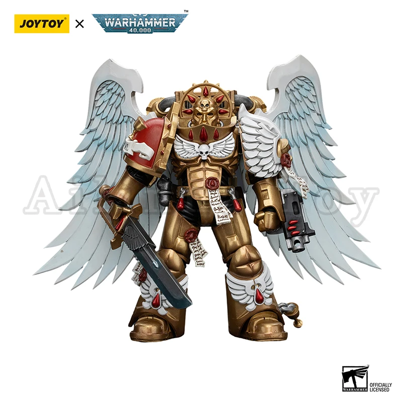 JOYTOY 1/18 Action Figure 40K Blood Angels Sanguinary Guard Anime Militair Model