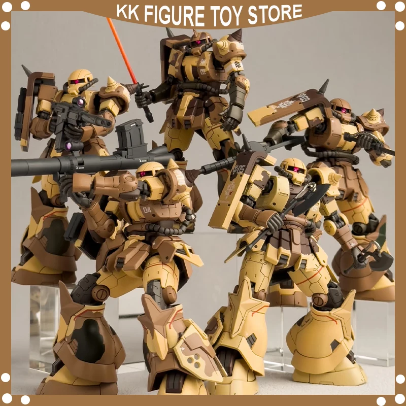 WEIMEI WM HG 1/144 Zaku Type EGBA MS-06GD Zaku Assembly Model Kit High Mobility Surface Action Figure Plastic robot Model Toy