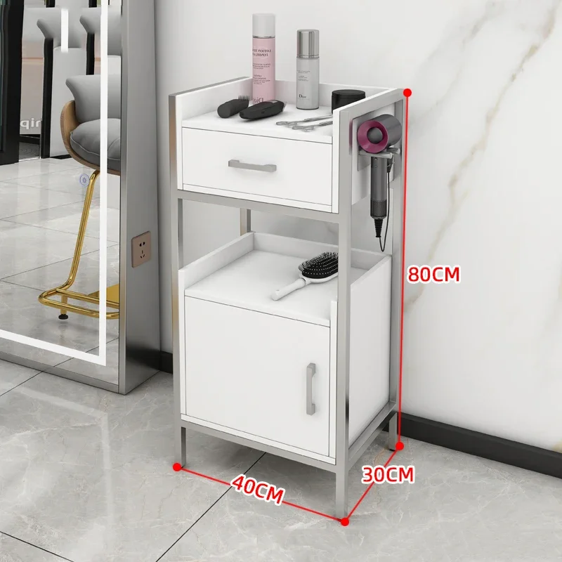 Carrello per salone di bellezza Carrello mobile Mobili rotanti Organizzatore ausiliario per spa Parrucchiere Rulli Organizzatori Carrelli Attrezzatura Auto