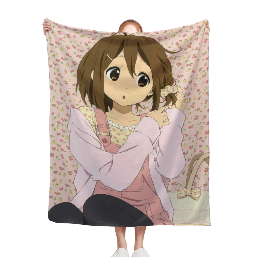 

New Debut Anime Kawaii K-on! Comfortable Flanne Blanket Comforter Flannel Soft throw Blankets Warm Home and Decoration