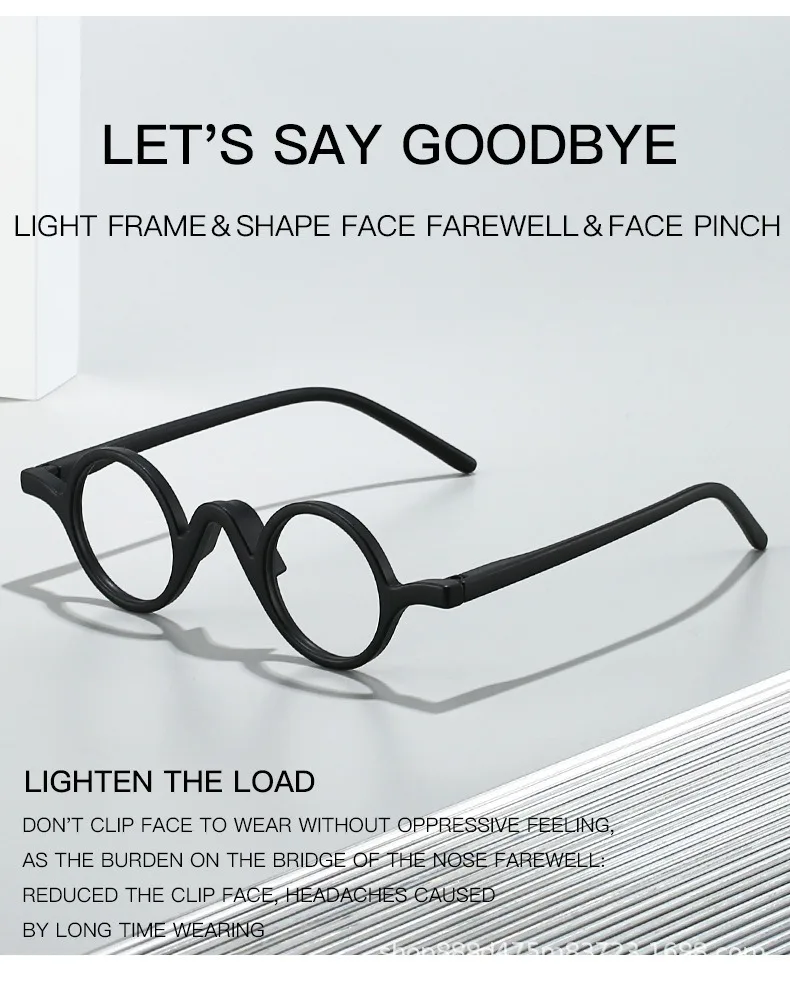 2026 Neu 1 Stück Herren Damen Lesebrille Modischer Trend Farbblock-Lesebrille Hochwertige Retro Runde Unisex Lesebrille