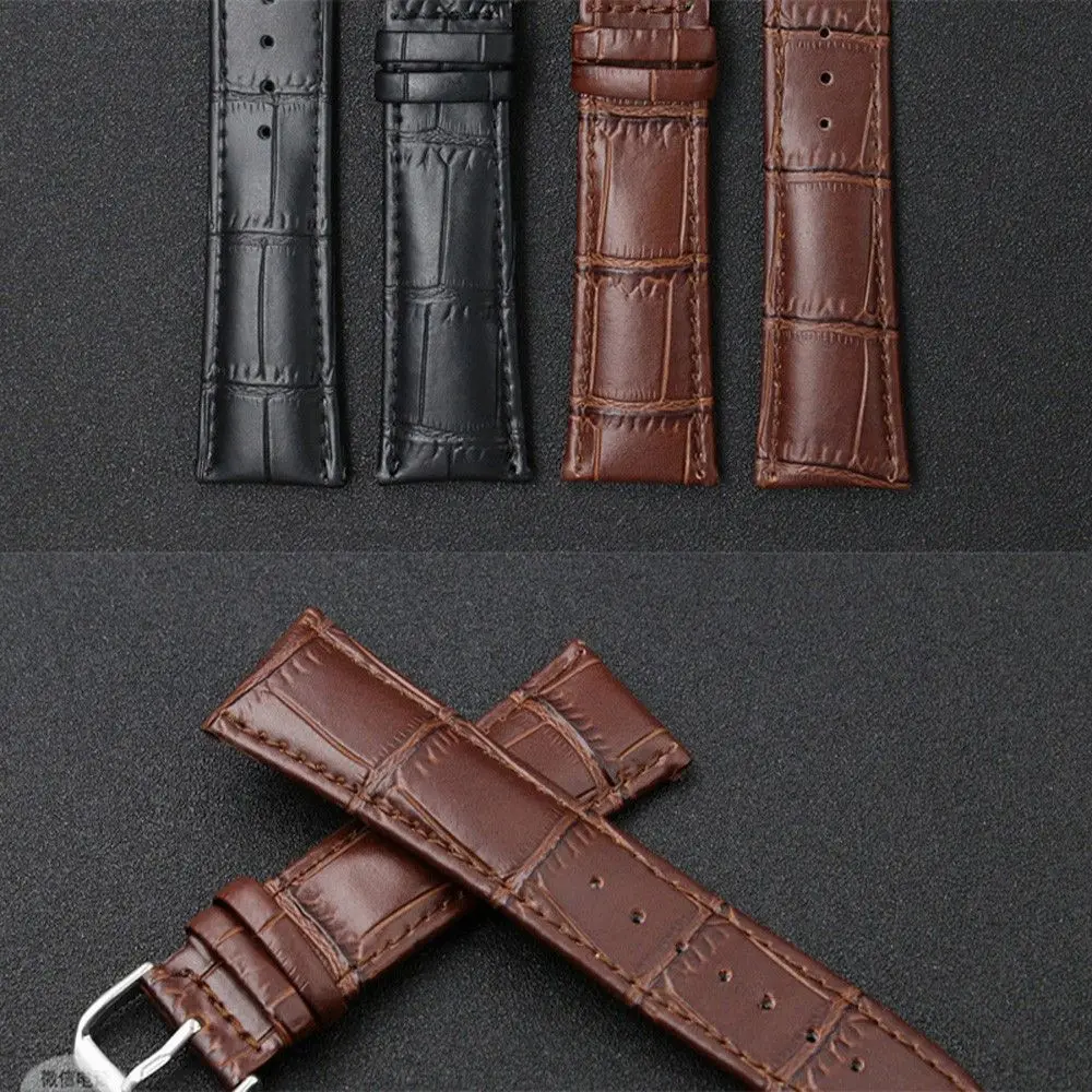 

Высококачественные брендовые часы унисекс Tang коричневого или женские новые кожаные часы со стальным черным ремешком