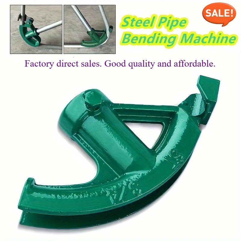 

Heavy Duty Manual Pipe Bender 3/4" for Steel Copper Conduit, Aluminum Cast with Offset Handle