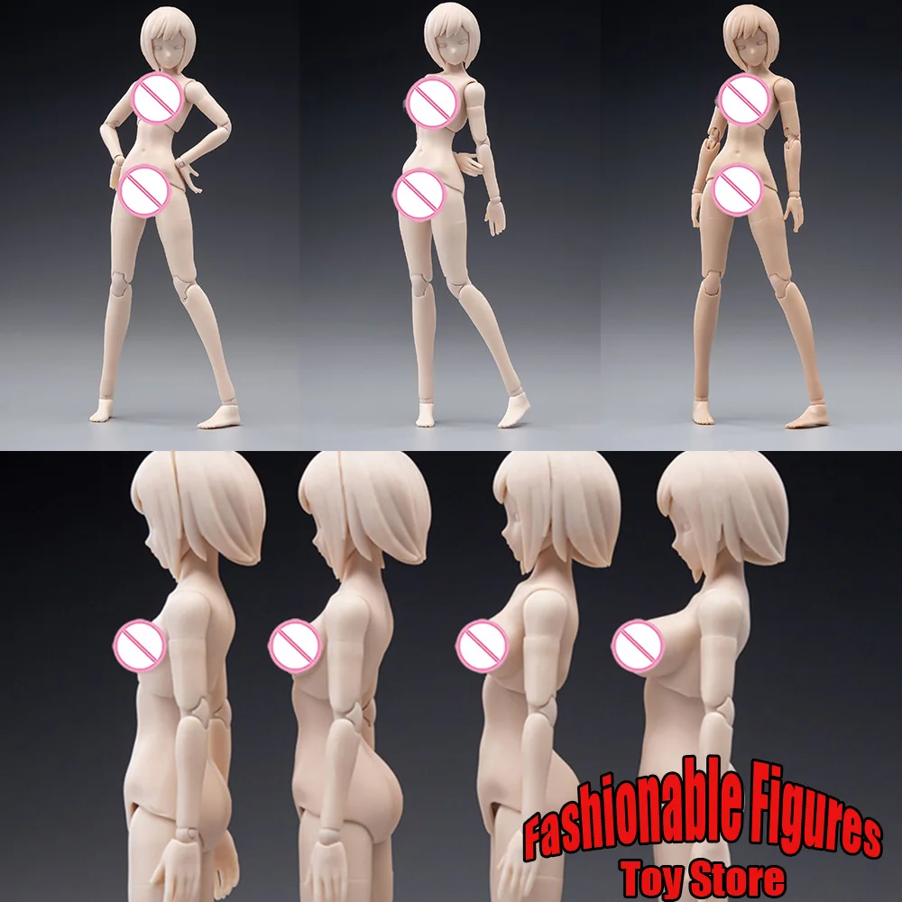 

86TOYS T86-ST 1/12 Women Soldier Body Super Flexible Joint Body Model With Anime Head 6Inch Sketch Painting Action Figure Toys