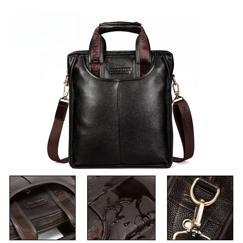 

Мужская сумка через плечо из натуральной кожи, сумка через плечо, деловая замшевая сумка, китайское производство