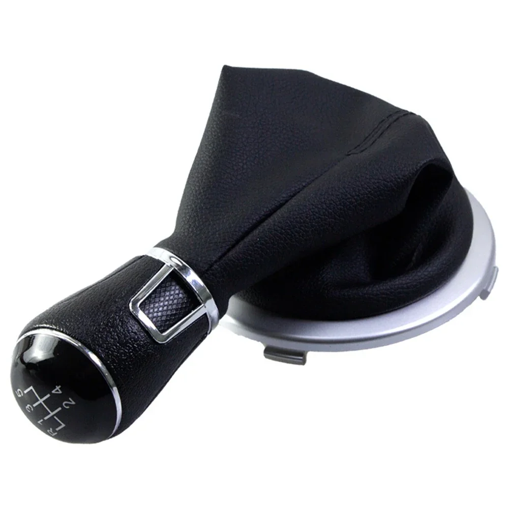 Black Shift 5 Speed Shift Cover Versatile Fitment Versatile Fitment Models For G5 For G6 Car Shift Knob Cover Black