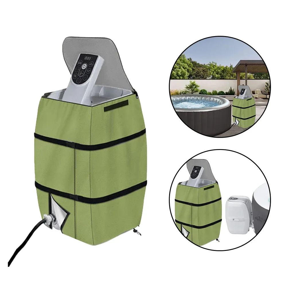 

Sunscreen Spa Cover Heater Pump Protection Spa Treatment Protection Optimized Installation Size Transparent PVC Design