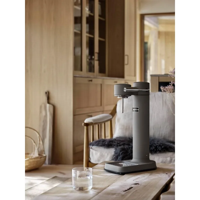 Aarke-Carbonator Iii Premium Carbonator-Sprankelend En Seltzer Water Soda Maker Met Fles Voor Huisdieren (Matte Grijs)