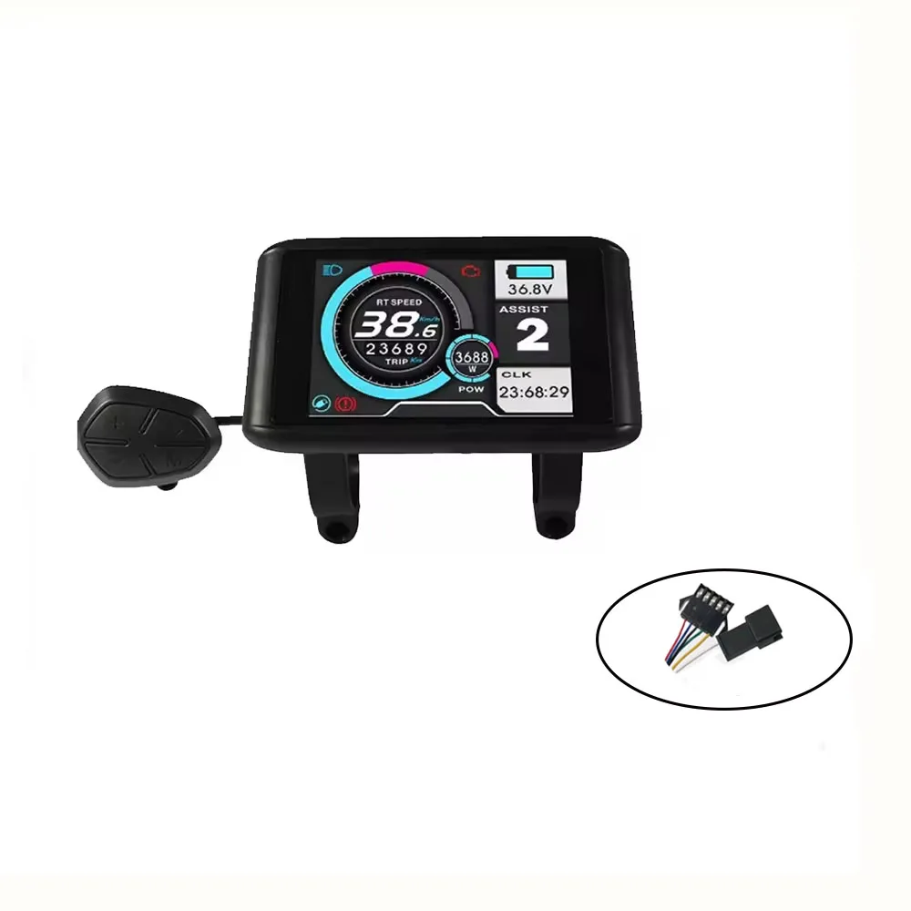 AliExpress Hot Sale Ebike Display UKC1 Color Display 2# Protocol 72v Electric Bike 8000w LCD Display SW900 Ebike Screen
