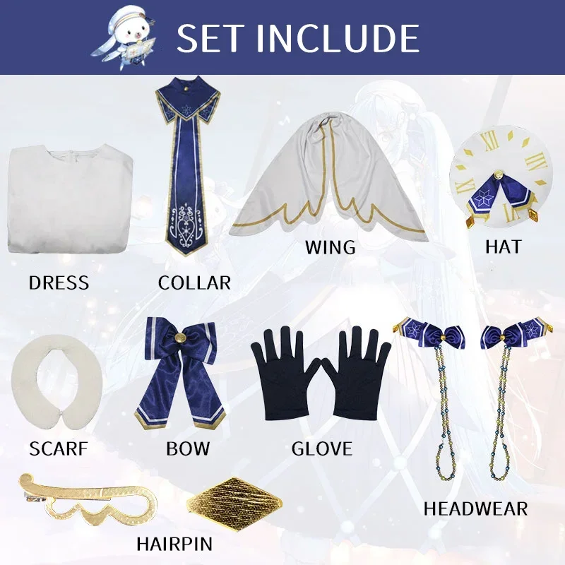 Mikuu 2021 Sneeuw Miku Cosplay Kostuums Halloween Kostuums Vrouwen Spel