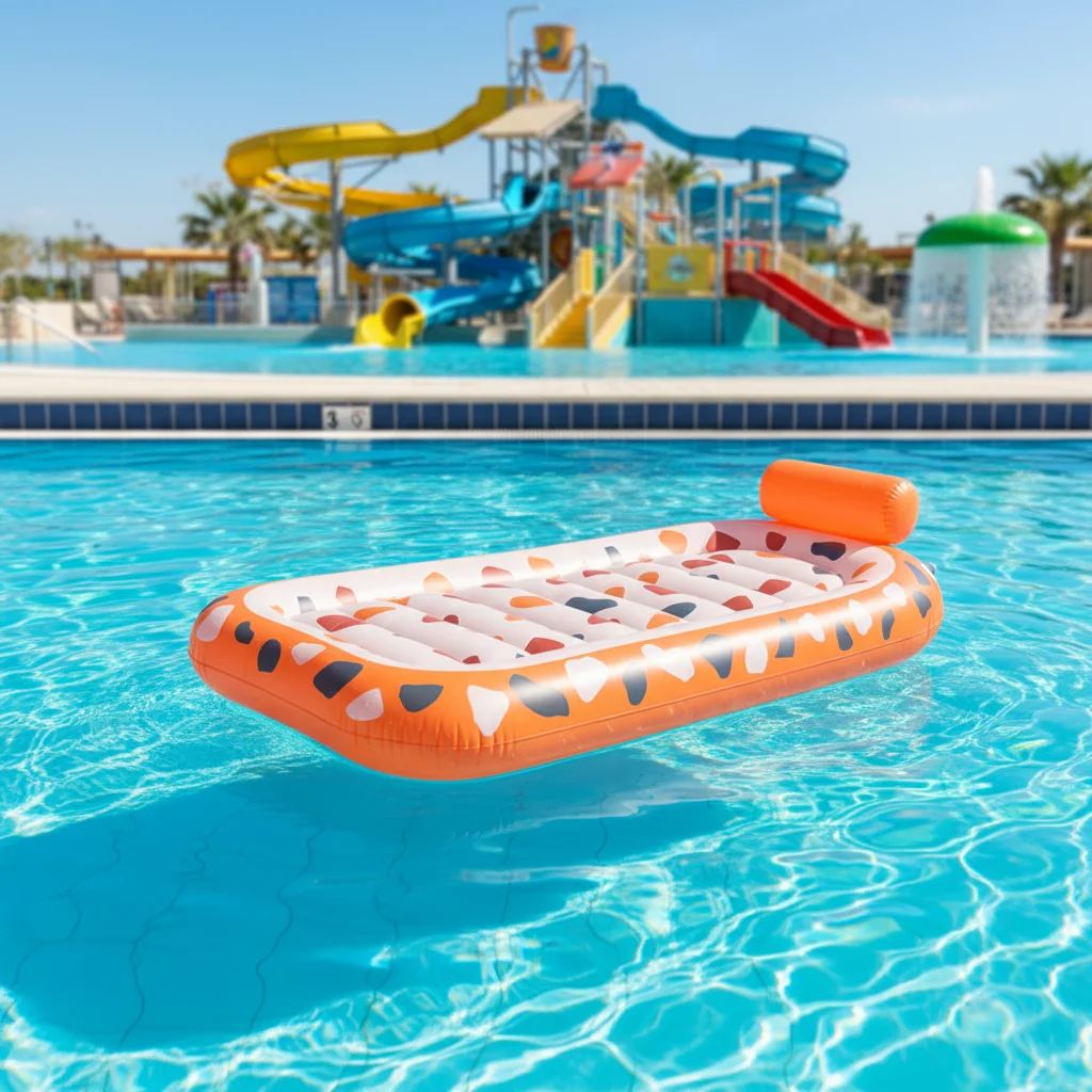 Comfortable PVC Inflatable Air Bed for Adults Swimming Pool Accessories Water Amusement Facilities Max Capacity