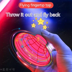 Flying Ball Boomerang Flyorb Magic With LED Lights Drone Hover Ball Fly Nova Orb Flying Spinner Fidget Toys Children Family Gift