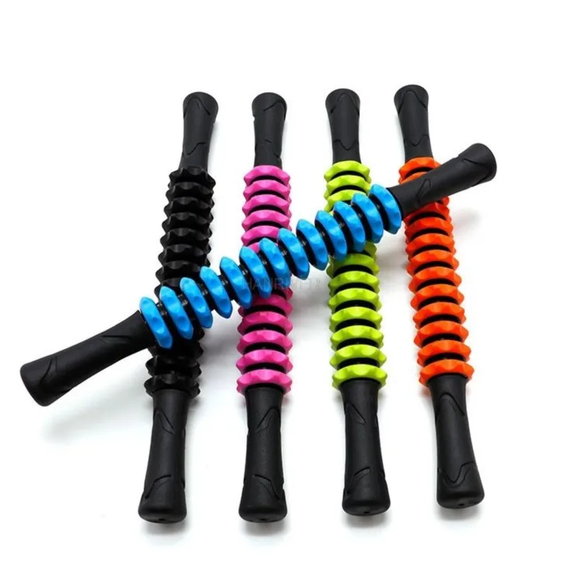 

Gym Muscle Massage Roller Yoga Stick Muscle Body Massage Relax Tool Muscle Roller Sticks with Round Ball