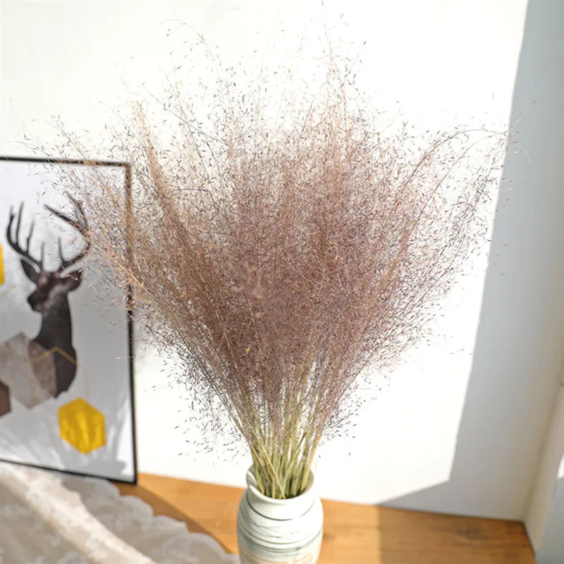 Pink Indigo Dried Flower About 15g/Bunch Colorful Bouquet Plant Aquatic Nordic Furniture For Cafe Soft Wedding Home Decoration