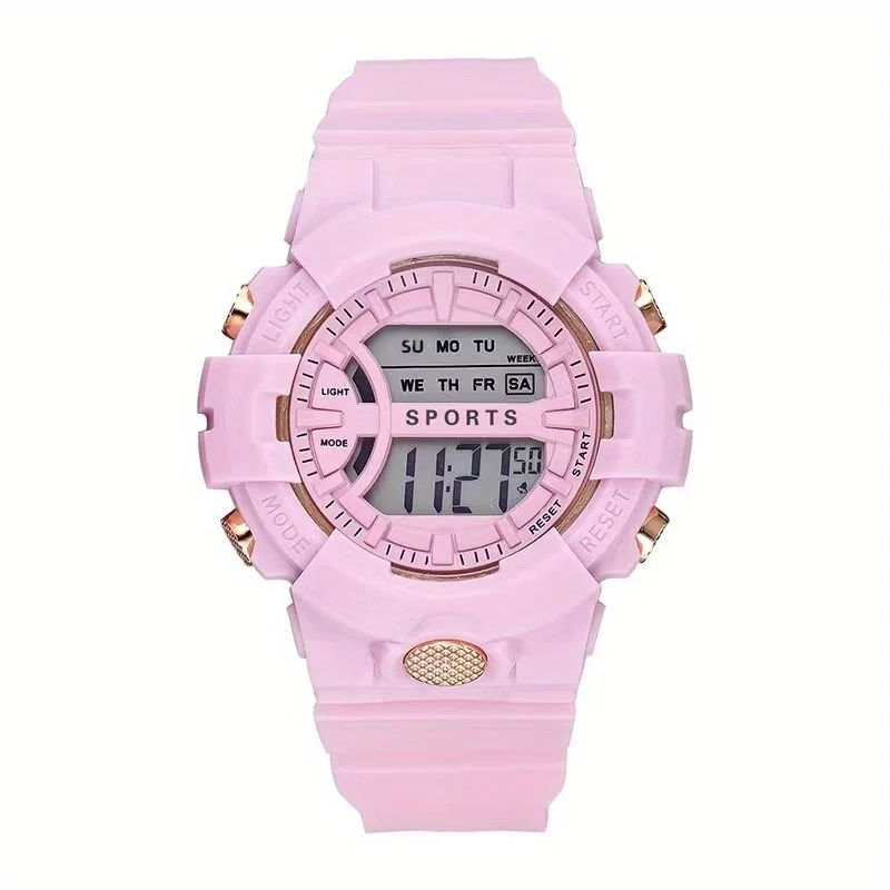 Fashion Leisure Hot Watch Student Learning Supplies Multi-Functional Luminous Waterproof Sports Electronic Watch