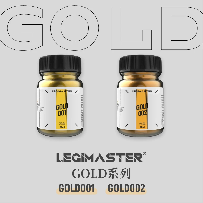 

Покрытие золотой краской Масло Техник для очистки поверхности MC Gold PaintSeries Pre Gold Light Tool LEGIMASTER 20 мл