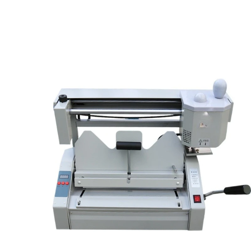 

Manual Desktop Office Desktop Tender Document Contract Book Paper Report Adhesive Binding Machine Binding Machine