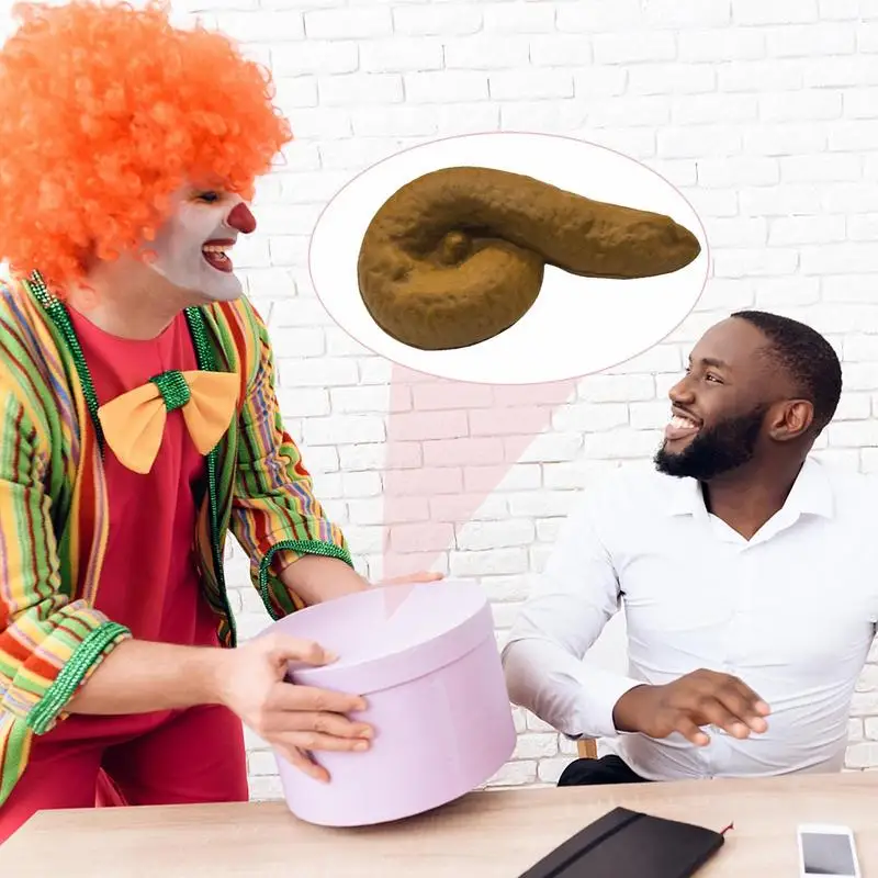 Fake Poop Toy Simulated Prank Plaything Fake Poop With Realistic Appearance Novelty Floating Fake Poop Toys For Halloween Party