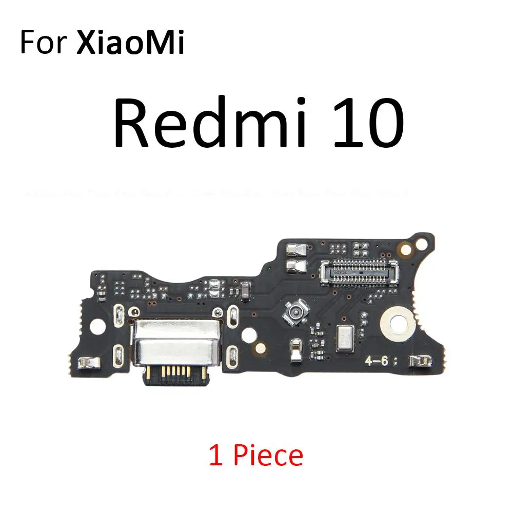 USB Charging Charger Dock Port Board With Mic Flex Cable For Xiaomi Redmi A2 A1 Plus 12C 11 Prime 10 2022 Power 10A 10C 10X Pro