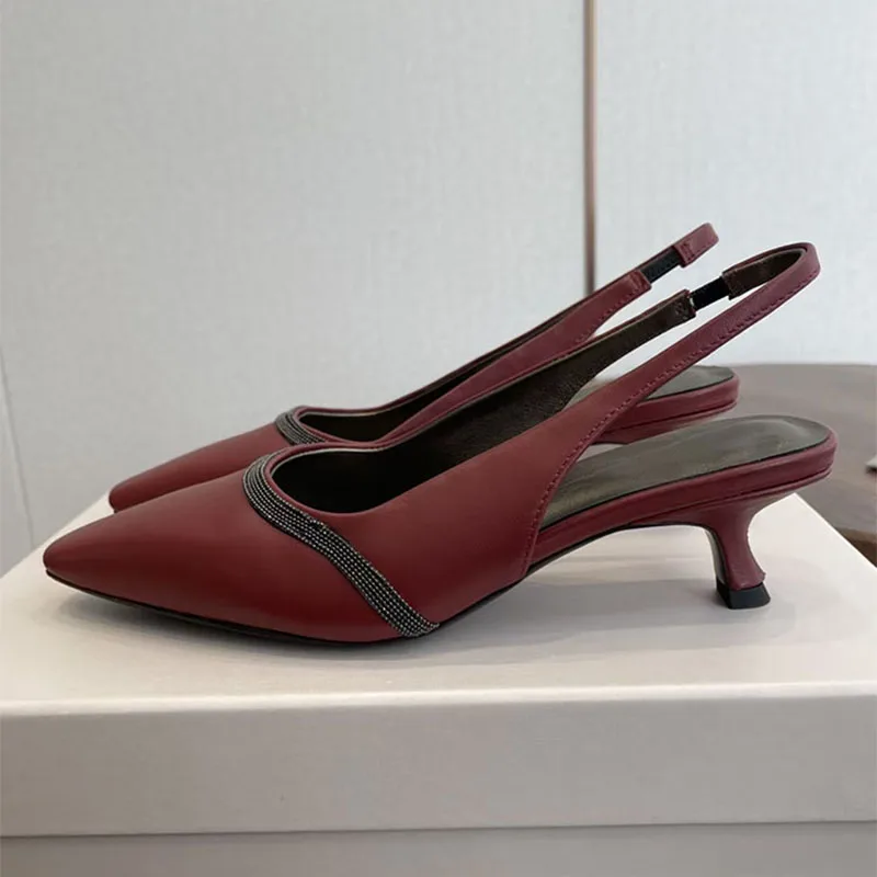 red leather