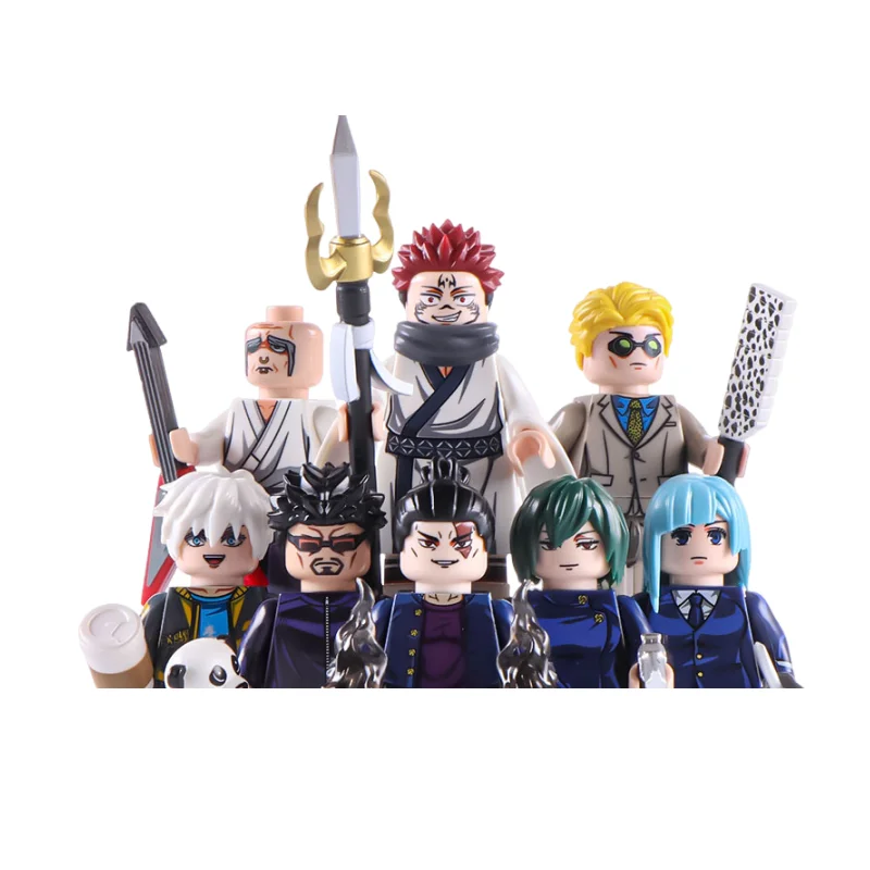 New Itadori Yuji Jujutsu Kaisen Set Building Blocks Mini Action Figure Toys