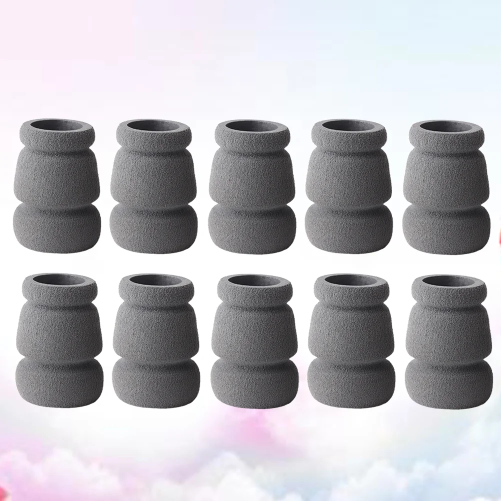 10 Pcs Anti-Shock Handle Cover Sponge Damping Tattoo Equipment Consumables Grip