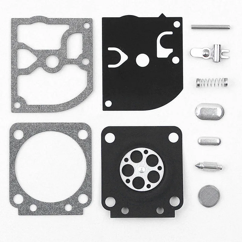 Carburetor Rebuilding Kit For Multiple Trimmer Variants Including the Full Range of FSTrimmers 11 Items Inside