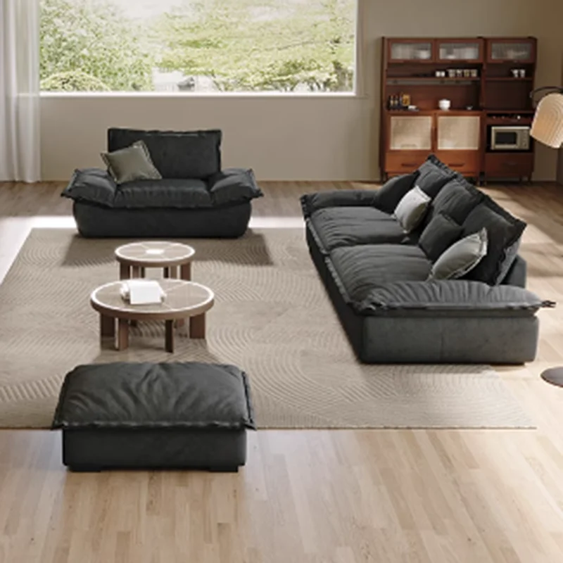 Lazy Human Living Room Sofas creative Hallway Designer Floor Living Room Sofas Cloud Puffs Tumbonas Playa Postmodern Furniture
