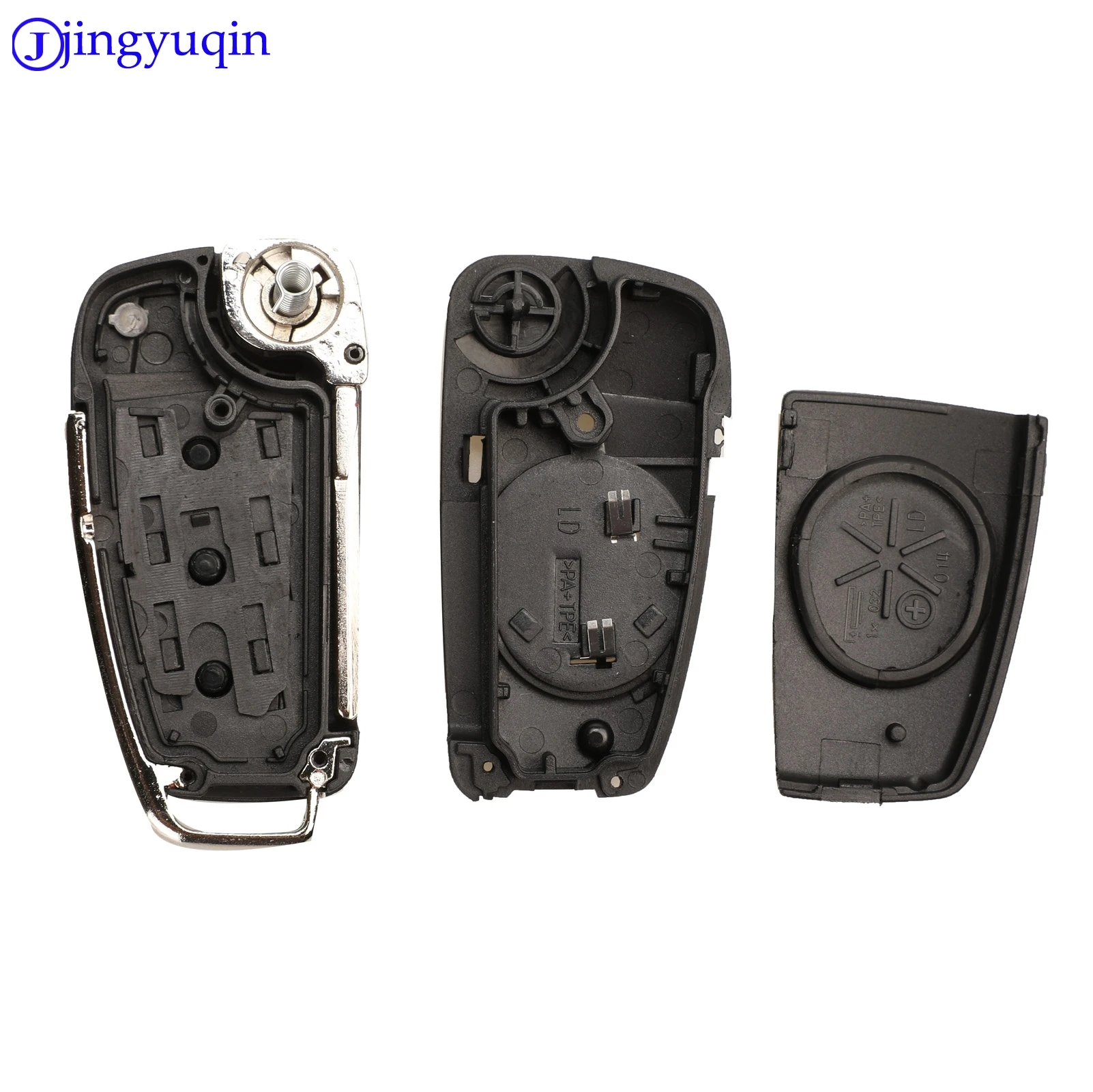 Jingyuqin Chiave A Distanza Auto Pieghevole A 3 Bottoni Per Audi A6L 315/433/868Mhz Fsk 8E Chip Per A3-MQB48(433) 8V0837220D/P Nuovo prodotto