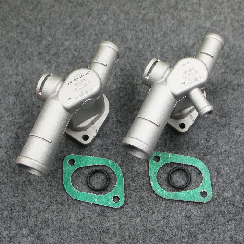 Apply to Bora Jetta Pentium B50 POLO Touran Octavia Three-way four-way joint for water pipe cylinder head Aluminum 06A 121 133