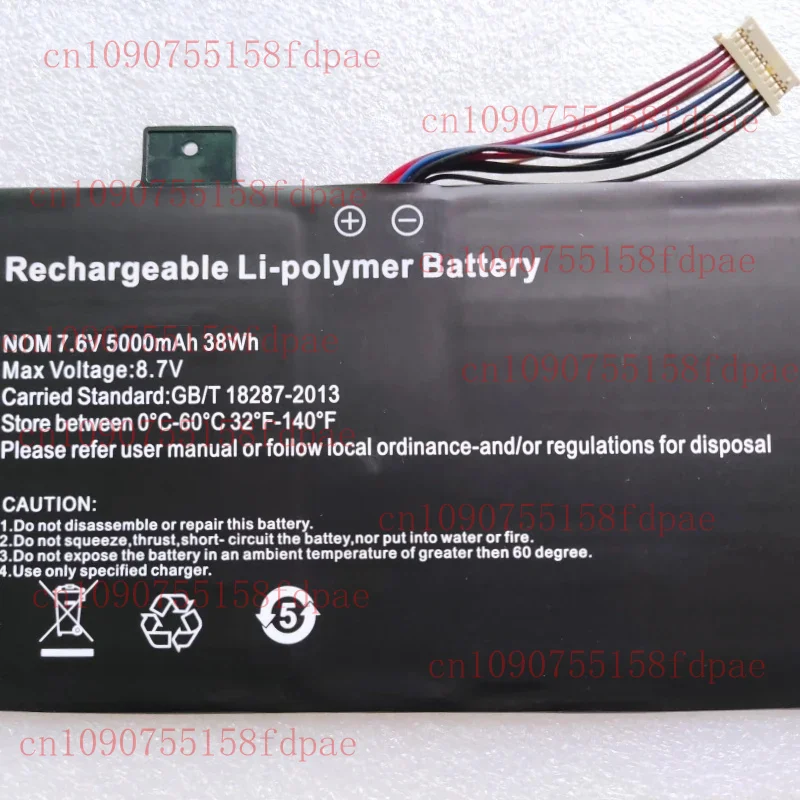 ل Vinga Twizzle J116 NV- 3378107 -2S NV- 3379107 -2S بطارية 7.6 فولت 5000 مللي أمبير ل Geo Geobook 120 Packard Bell N11250 N11250BK N11 #2