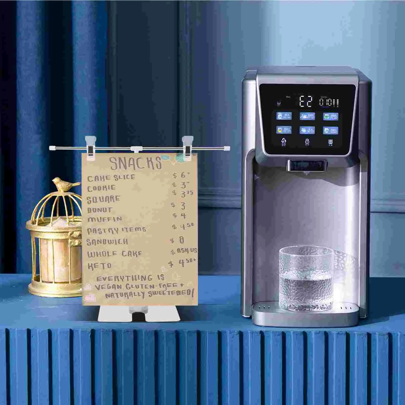 Giz Board Display Holder, Tabletop Poster, Video Studio, Backdrop Stand, Jornal