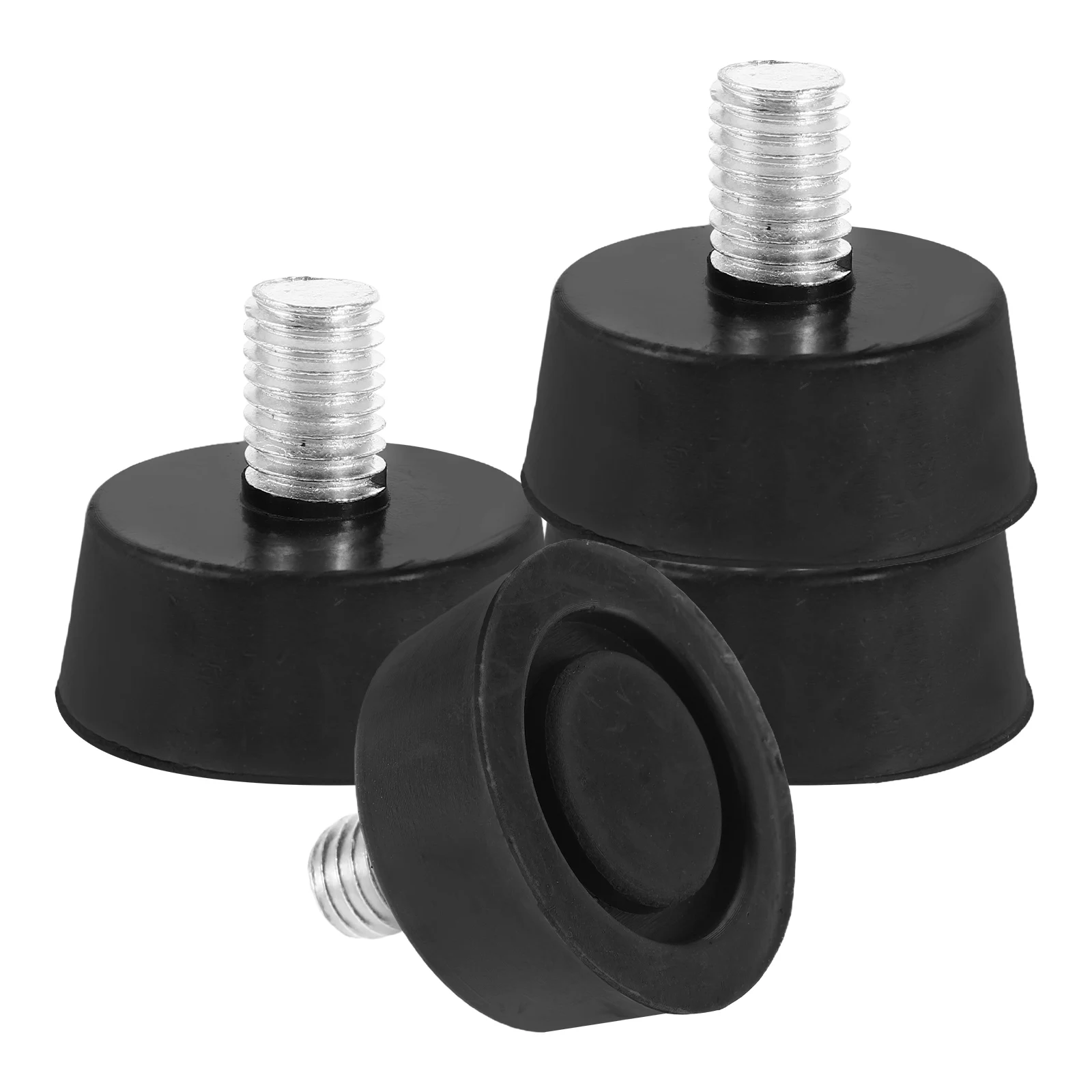 

4pcs Furniture Feet Rubber Anti-slip Pads Adjustable Chair Leg Levelers Small Rubber Feet Bumpers Non-slip Screw On Durability